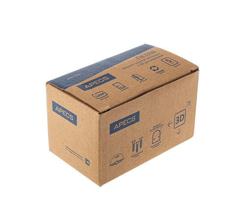 Петля врезная скрытой установки Apecs 115*23-3D-Z-BLM (R11,5)
