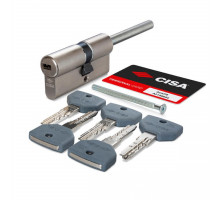 Цилиндровый механизм Cisa ASIX PRO P8 0Q317-92.0.12SD L85=55-30 (Чиза) под вертушку (дл. шток) никнль
