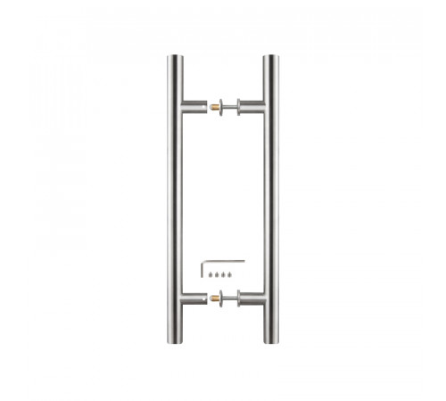 Ручка-скоба PULL.PH25/300.22 INOX 304 (PH-22-25/300-INOX)