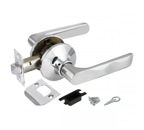 Ручка защелка DK624 CP-PS (6024 CP-P) (без фик.) хром