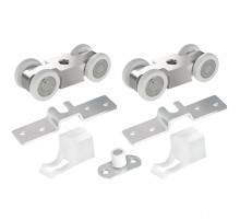 Комплект роликов для раздвижных дверей SLD.SoftLine.SET.rollers/45-4 (Soft LINE 45/4)