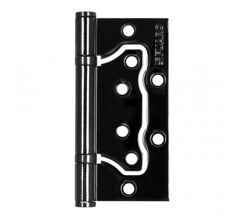 Петля универсальная без врезки IN4500W-BL BN (500-2BB/BL 100x2,5) черный глянец БЛИСТЕР