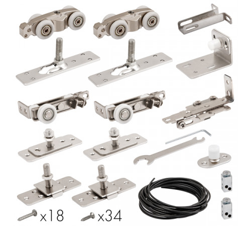 Комплект для телескопического открывания SLD.Comfort-PRO.SET5.telescope/80 (Comfort - PRO SET 5)