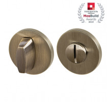 Ручка поворотная BK6.R.URS52 (WC-BOLT BK6 URS) AB-7 бронза