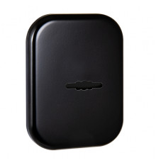 Накладка на сувальдный замок ESC.S.XL/K.486 BL (SC 486-S SQ XL) со шторкой черный (1шт.)