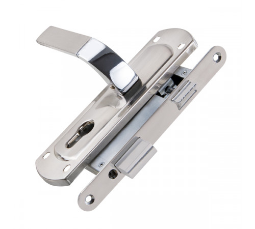 Корпус замка с ручкой LOCKSET25.ORION.5558-1 (KIT P25 5558 ORION) SN/CP мат.никель/хром