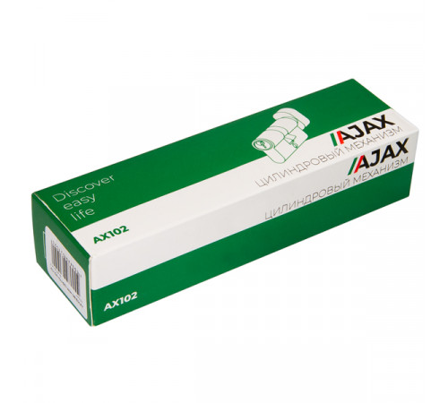 Цилиндровый механизм (AX102/70) AX1002Knob70 (35+10+25) CP хром с вертушкой