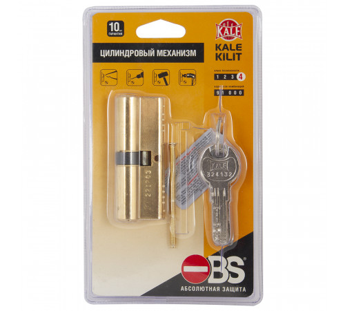 Цилиндровый механизм 164 OBS SNE/80 (35+10+35) mm латунь 5 кл. new