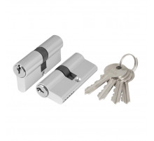 Цилиндровый механизм (AX100/60) AX1000Key60 (25+10+25)/HD CP хром 4Key