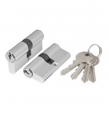 Цилиндровый механизм (AX100/70) AX1000Key70 (30+10+30)/HD CP хром 4Key
