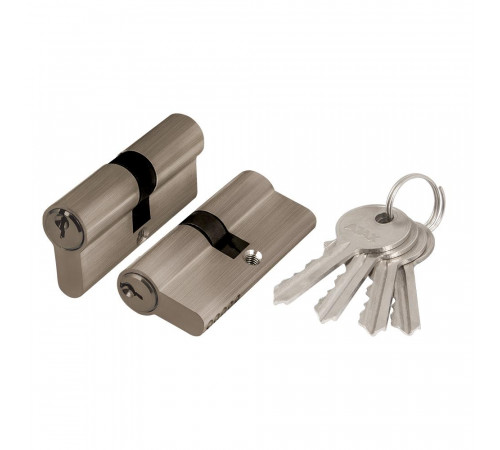 Цилиндровый механизм (AX100/60) AX1000Key60 (25+10+25)/HD AB бронза 4Key
