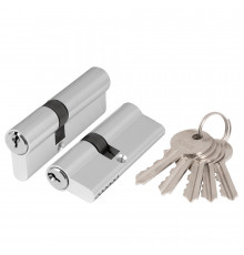 Цилиндровый механизм (AX100/90) AX1000Key90 (40+10+40) CP хром