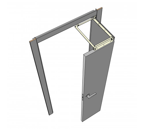 Складная система COMPACT 180.50.70 R INOX прав.