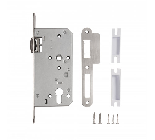 Замок врезной DD.INOX/C-55.72/R с роликовой защелкой