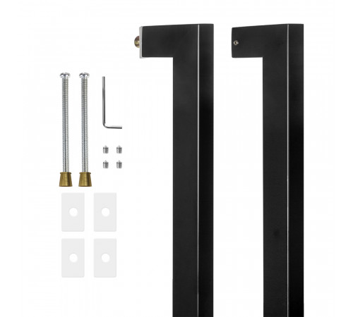 Ручка-скоба PULL.PH38/800.26 INOX 304 (PH-26-38/800-INOX) BLACK