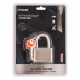 Замок навесной PL-INOX FORCE IF-50 4 key (дисковый ключ)