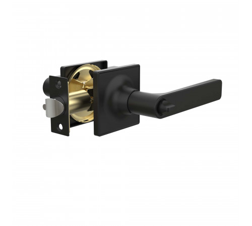 Ручка защелка DK710/BL BL-BK (фик.) черный