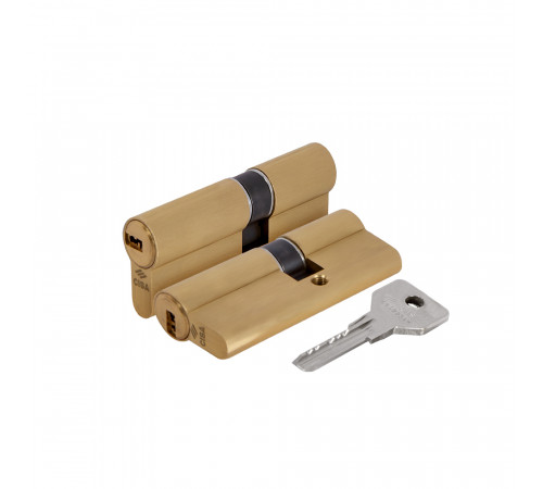 Цилиндровый механизм Cisa ASIX OE300-07.00 (60 мм/25+10+25), ЛАТУНЬ