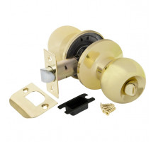 Ручка защелка DK672 PB-BK (6072 PB-B) (фик.) золото