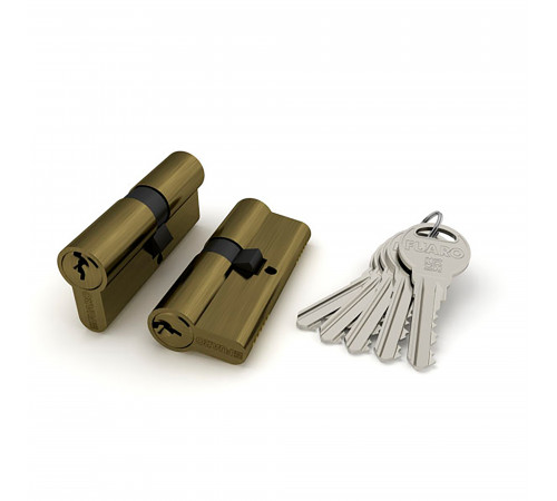 Цилиндровый механизм (R300/60) R3000Key60(25+10+25) AB бронза 5Key