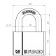 Замок навесной PL-PROTEC-2560 4 fin key (PL-2560) фин. /блистер
