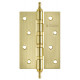 Петля универсальная IN4400UA-BL SB (4BB/A/BL 100x75x2,5) мат. золото БЛИСТЕР