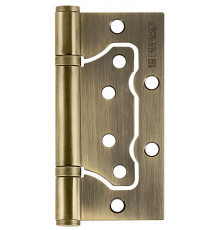 Петля универсальная без врезки IN4500W-BL AB (500-2BB/BL 100x2,5) бронза БЛИСТЕР