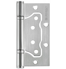 Петля универсальная без врезки IN4500W-BL SC (500-2BB/BL 100x2,5) матовый хром БЛИСТЕР
