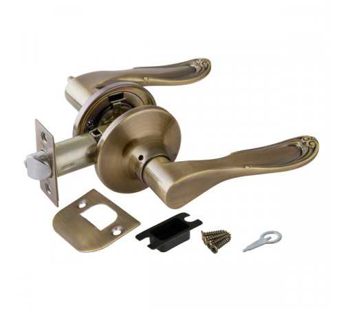 Ручка защелка DK630 AB-PS (6030 AB-P) (без фик.) бронза