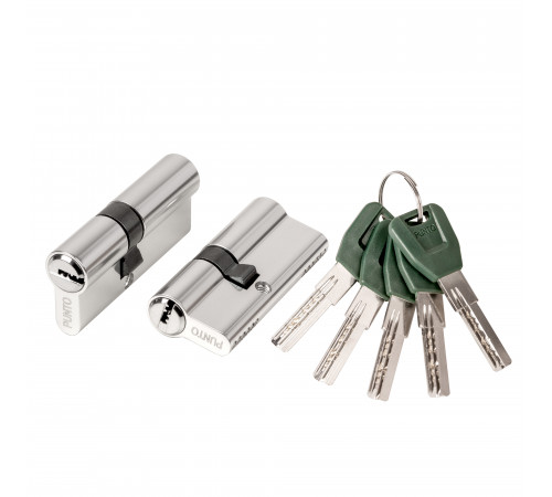 Цилиндровый механизм (A200/100) A2000Key100(45+10+45) SN никель