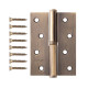 Петля врезная Apecs 100*70-B-Steel-AB-R