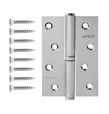 Петля врезная Apecs 100*70-B-Steel-CR-R