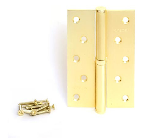 Петля врезная Apecs 120*80-B-Steel-GM-R