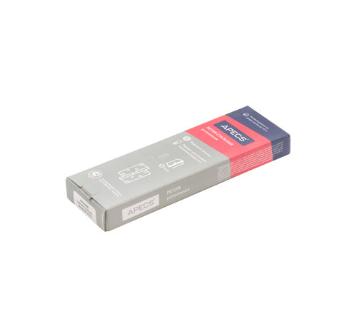 Петля врезная Apecs 120*80-B-Steel-CR-L