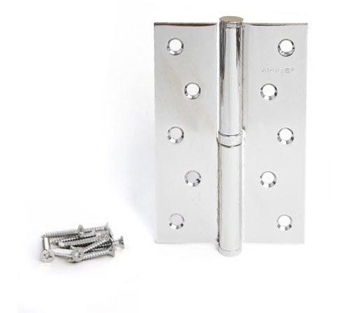 Петля врезная Apecs 120*80-B-Steel-CR-R
