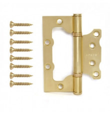 Петля накладная Apecs 100*75*2,5-B2-Steel-GM