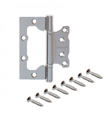 Петля накладная Apecs 100*75*2,5-B2-Steel-CR-Blister
