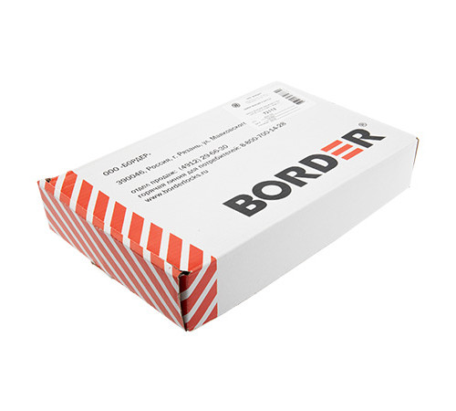 Корпус врезного замка BORDER 87316-ЗВ1-8Г