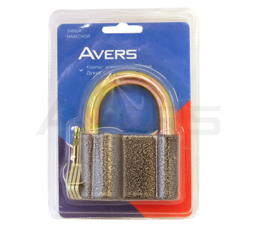 Замок навесной Avers PD-20-80-Blister