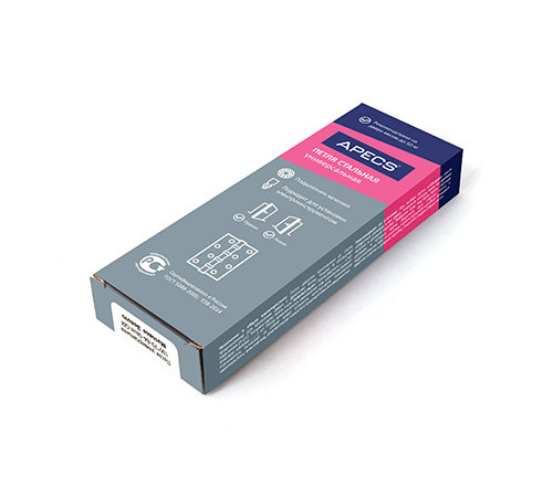 Петля врезная Apecs 100*70-B4-Steel-GRF