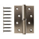 Петля врезная Apecs 100*70-B-Steel-GRF-R