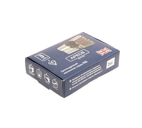 Цилиндровый механизм Apecs N6-90(40/50)-NI