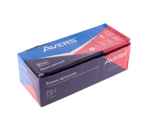 Замок врезной Avers 2210/60-BN
