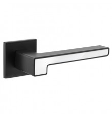 Ручки дверные Code Deco Slim H-30120-A-BLM/W