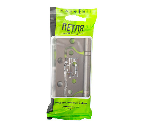 Петля накладная Vanger 100*75*2,3-P2-GRF
